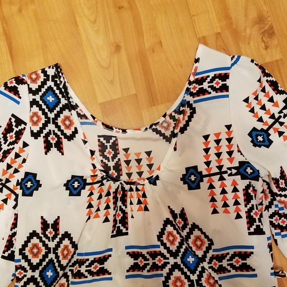 PINK OWL | aztec print dress - Picture 3 of 6